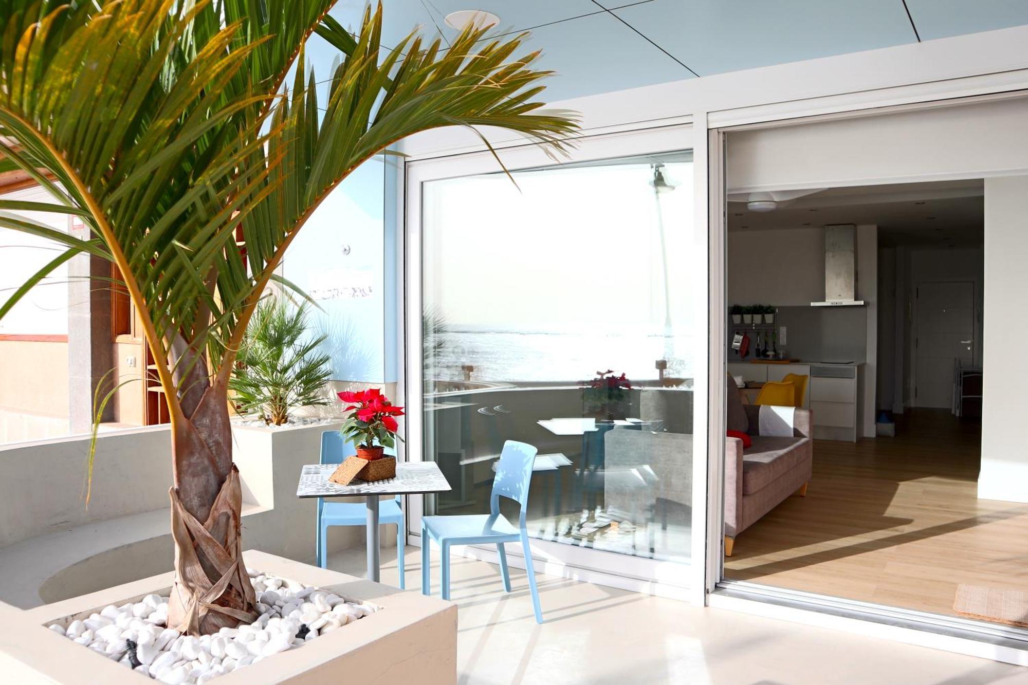 テルデDurmiendo Sobre El Mar, Vivienda La Baja Grandeアパートメント エクステリア 写真